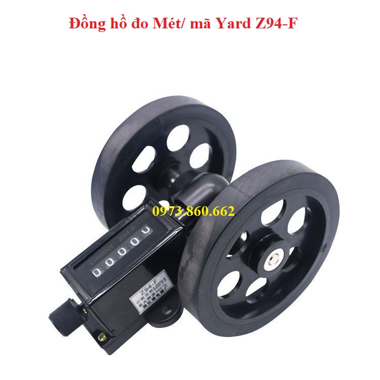 Bộ đo mét (M) - Mã Yard ( Y) Z94-F Cao cấp - Đồng hồ đo chiều dài loại tốt
