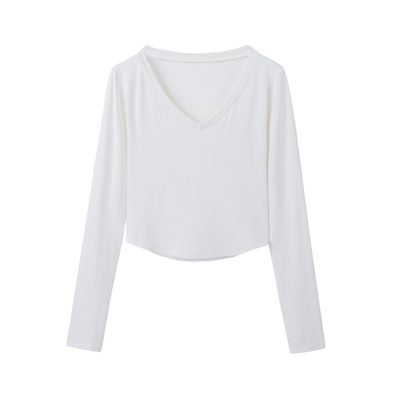 NRVP Áo Thun Nữ Dài Tay Phong Cách Hàn Quốc Mới 2023