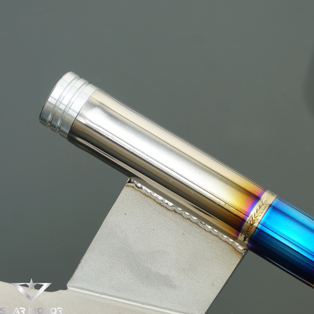 Tay xách, cảng sau Titanium Exciter 150, 155 chất liệu Titan mối hàn mũi tên