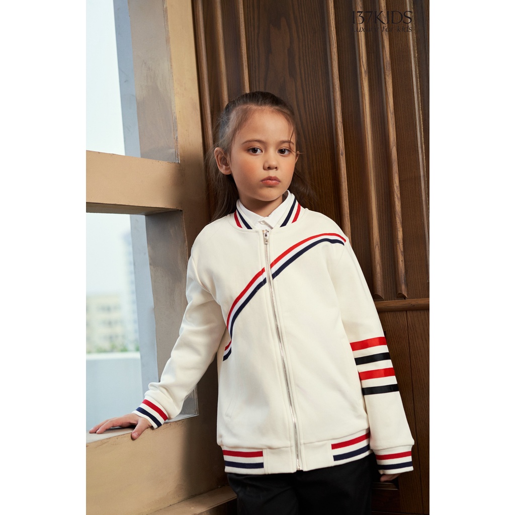 Áo khoác Bomber unisex 137Kids thiết kế dày dặn hai lớp cho bé đi chơi đi học