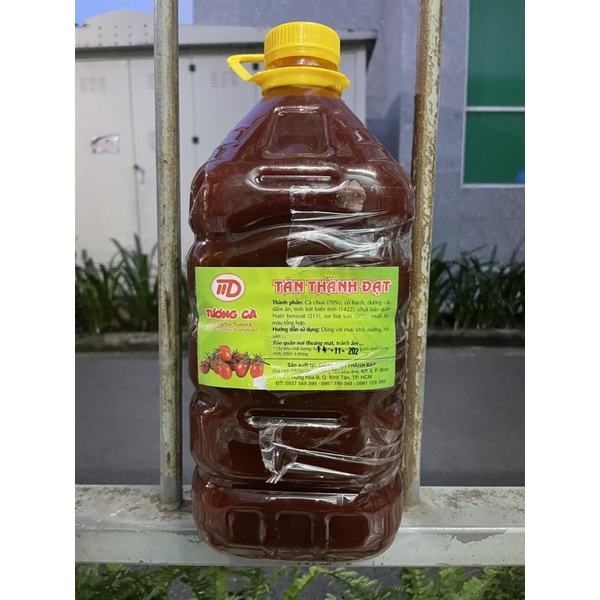 TƯƠNG CÀ - TƯƠNG ỚT CÁ VIÊN CHIÊN CAN 5L GIÁ RẺ