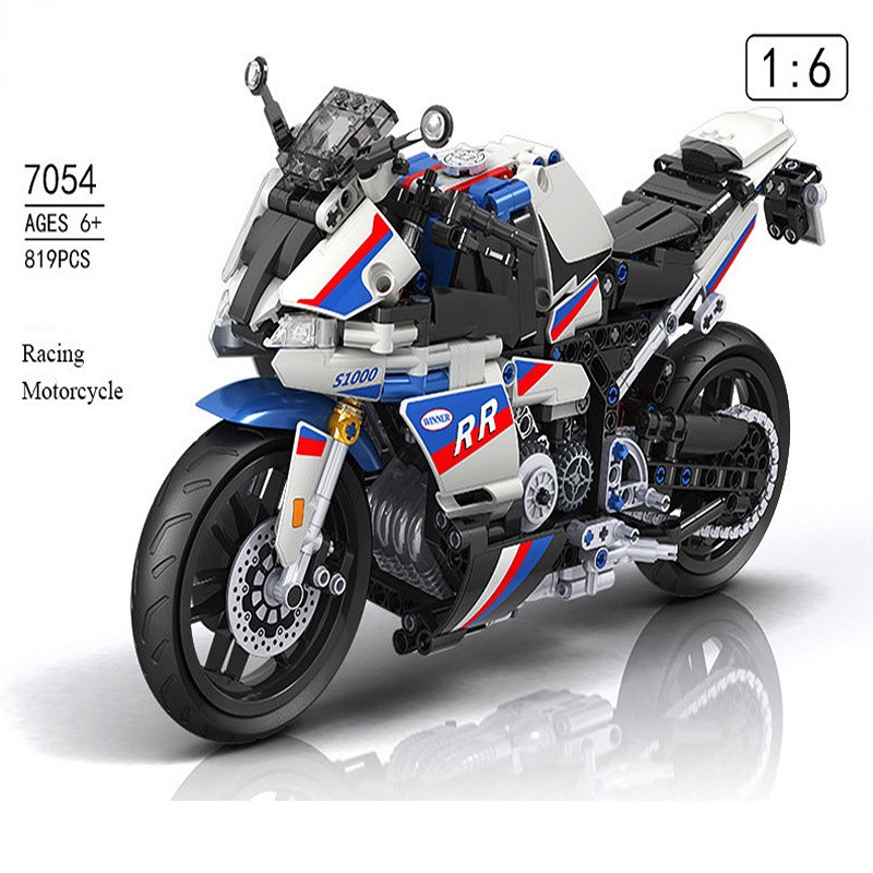Đồ chơi Lắp ráp mô hình Technic 7054 XE MOTORAD BMW S1000RR