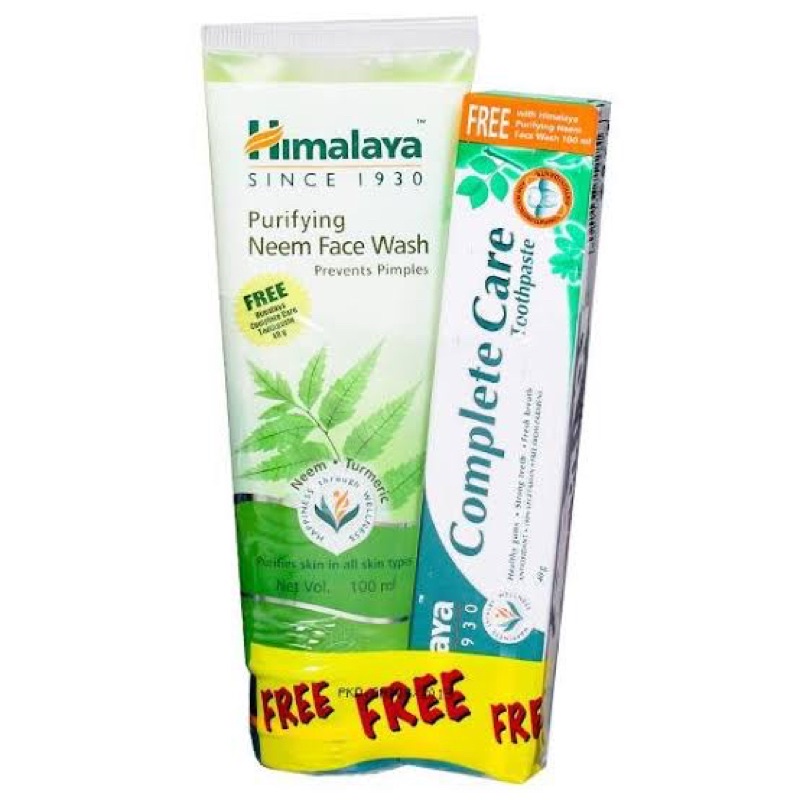 Sữa rửa mặt lá neem Himalaya giảm mụn mờ thâm và sạch dầu thừa 100ml
