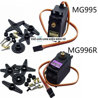 Động cơ servo mg995 mg996 13kg 15kg bánh răng kim loại
