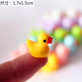 Trang trí bể cá mini vịt con nhỏ xinh