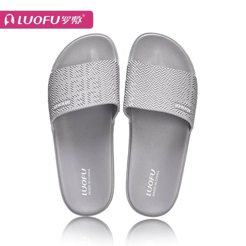 Dép lê nam nữ quai ngang Hàng công ty siêu êm nhiều màu sắc LUOFU 1185