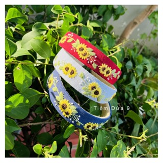 Bờm Cài Tóc Thêu Tay Cao Cấp