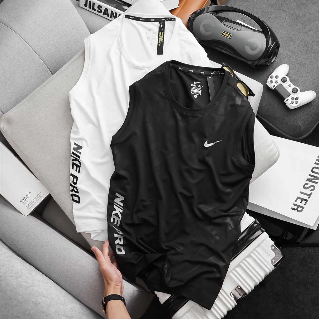 Áo thun tanktop/áo ba lỗ nam chất liệu thun poly lạnh 4 chiều siêu mượt N015