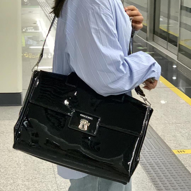 Túi Đeo Chéo Cỡ Lớn Lấp Lánh Dễ Phối Đồ Chất Lượng Cao Thời Trang Cho Nữ