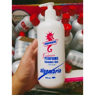 Sữa tắm cá ngựa algemarin chai dạng vòi chai 600ml của đức