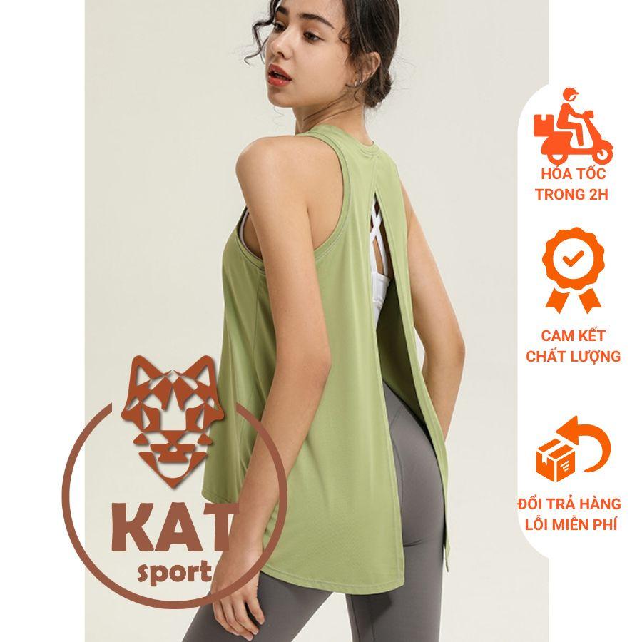 sát nách hở lưng, thun poly thể thao cao cấp, thoáng mát, thoải mái vận động