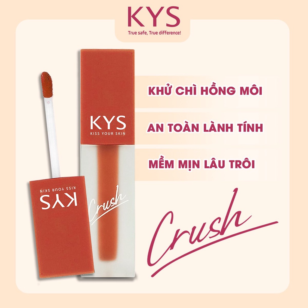 Son KYS chocolate Crush Full mềm môi lâu trôi dưỡng ẩm 3,5gr