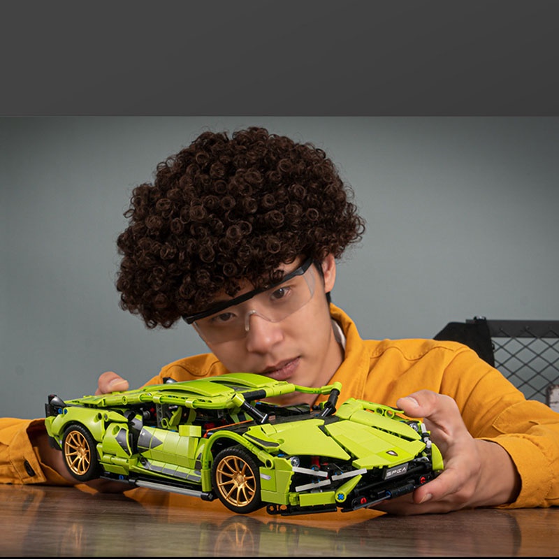 Xe Hơi Lamborghini Si N FKP 37 MOC Technic MOC 8600 Tỉ Lệ 1: 14