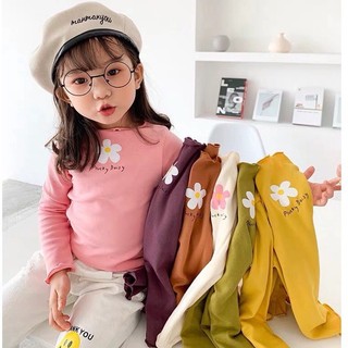 Áo len tăm mỏng thu đông cho bé gái