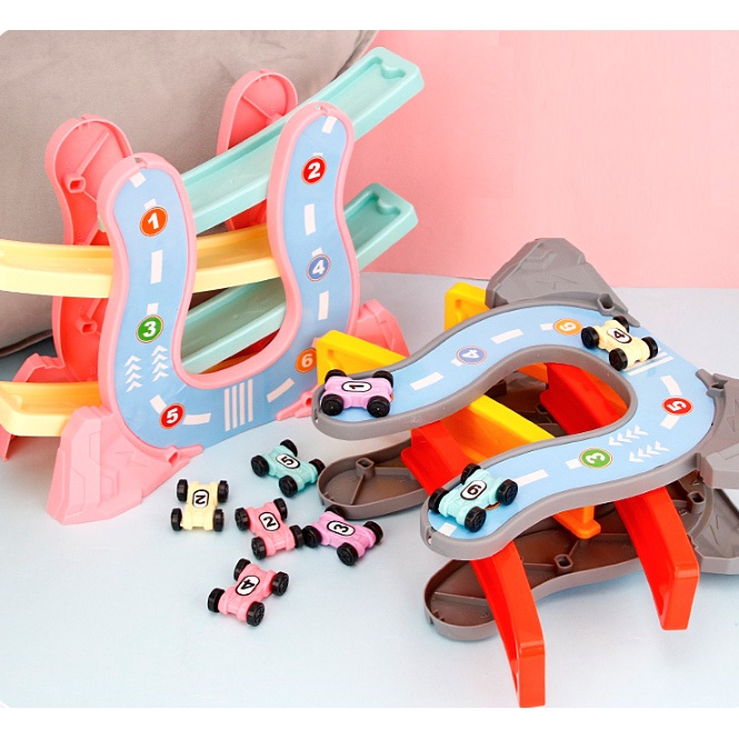 [RẺ VÔ ĐỊCH] Xe Cầu Trượt 3 Tầng Bằng Nhựa ABS - [Đồ Chơi Trẻ Em]