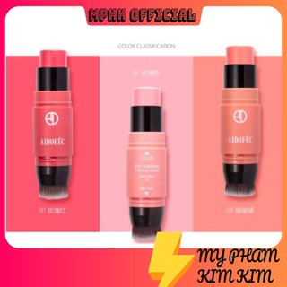 Má hồng dạng thỏi 2 đầu