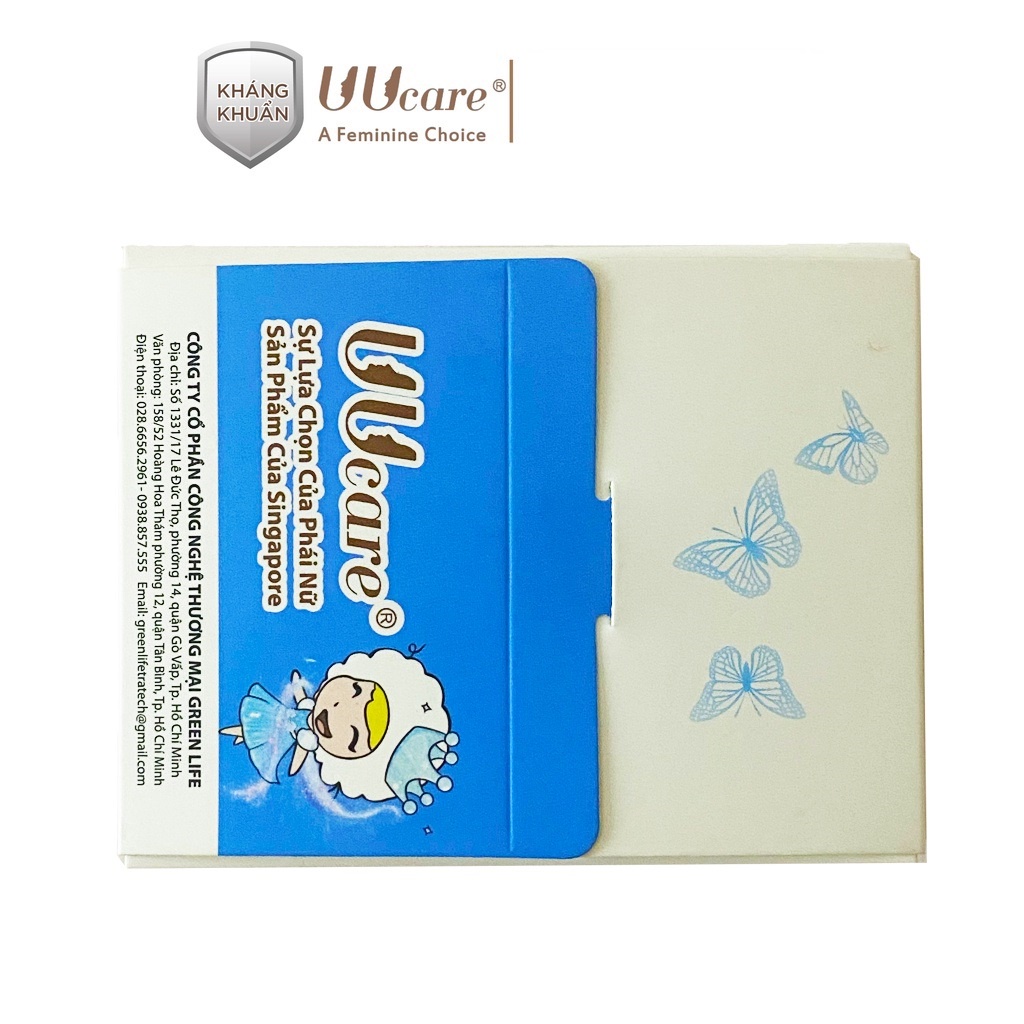 Băng vệ sinh UUcare Young Girl Cooling Soft ban ngày 24cm 2 Miếng/Gói