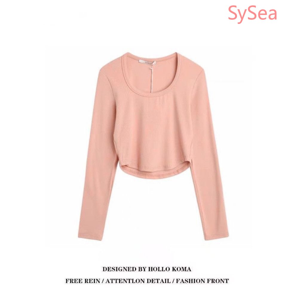 Áo Kiểu Tay Dài Dáng Ôm Thời Trang Mùa Thu Cho Nữ