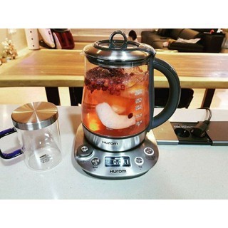 Máy pha trà chưng yến HUROM Tea Master TM-P02FSS [Hàng nội địa Hàn Quốc]