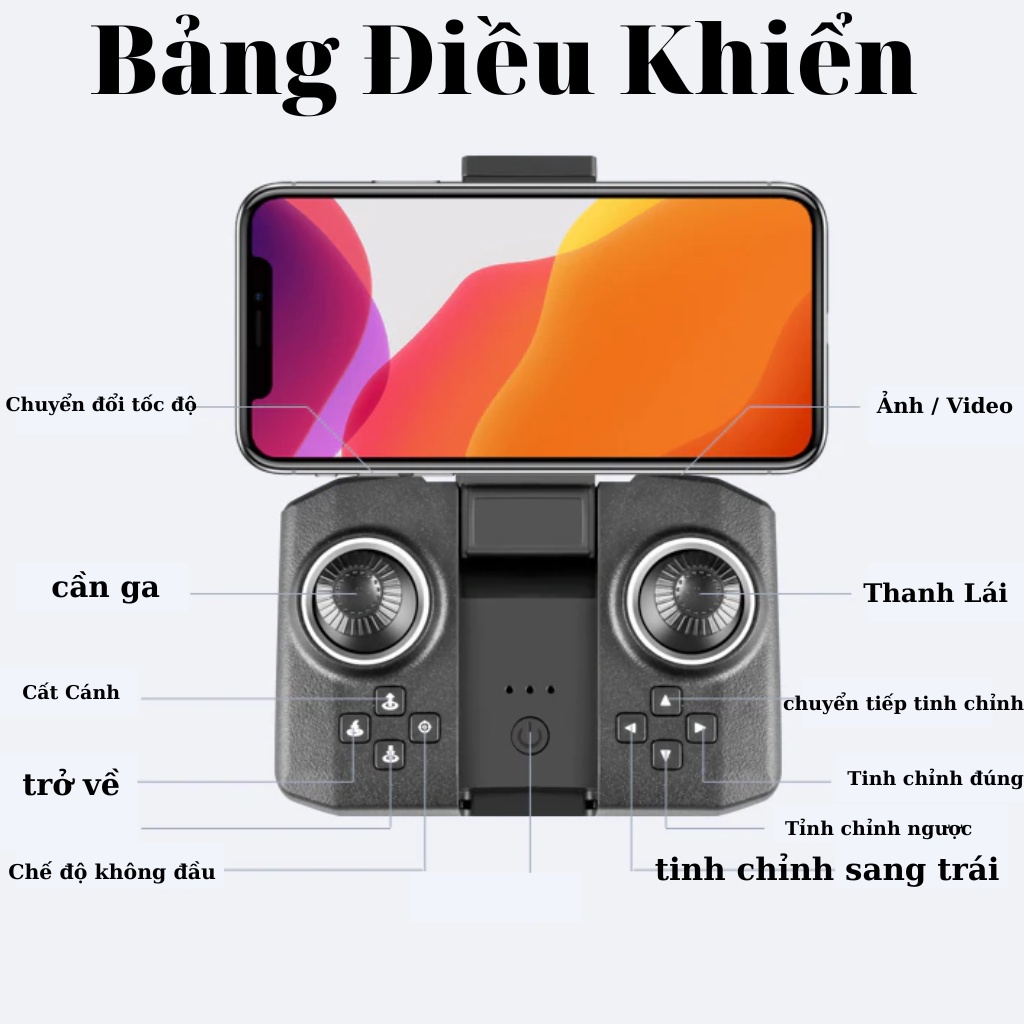 ⚡Flycam mini rẻ nhất⚡Flycam XT6 𝟐𝟎𝟐𝟑, Máy bay giá rẻ cho người tập bay, chất lượng siêu bền dành cho mọi lứa tuổi