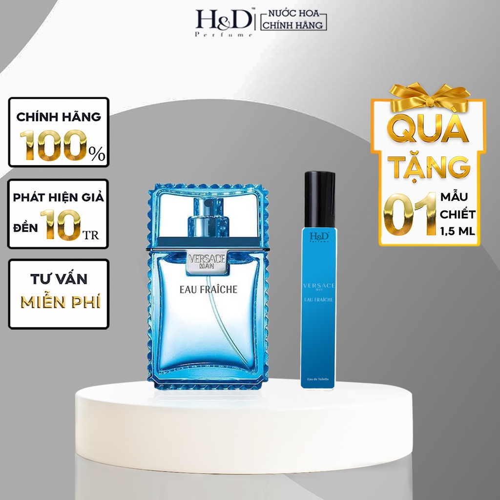 Nước hoa nam Versace Man Eau Fraiche chiết 5ml/ 10ml/ 20ml thơm lâu