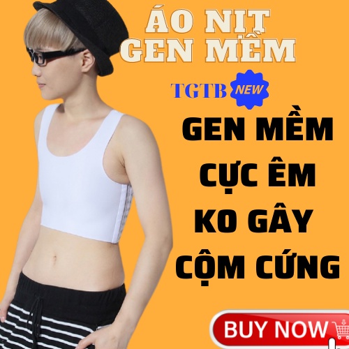 Áo Nịt Tomboy - GEN MỀM - êm ái dễ chịu không cộm cứng - Shop TGTB