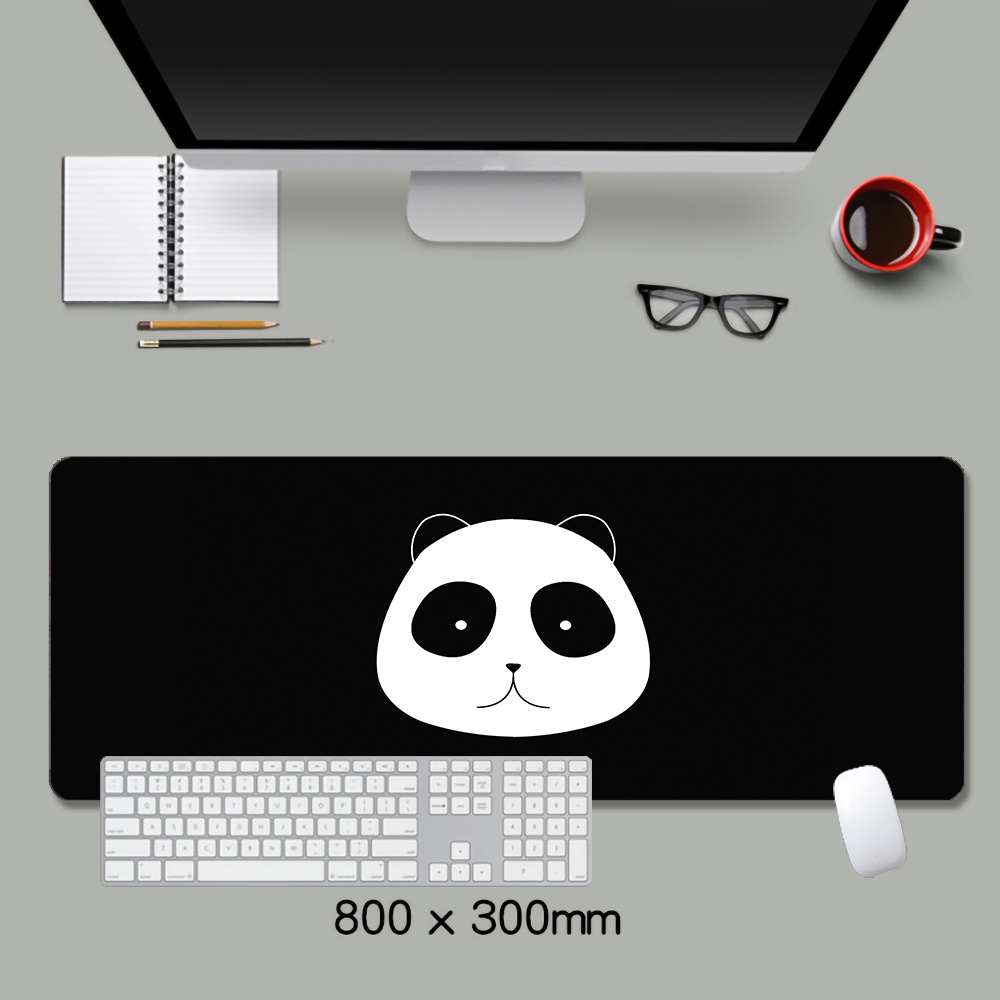 Miếng Lót Chuột Và Bàn Phím Hình Gấu Trúc Dễ Thương