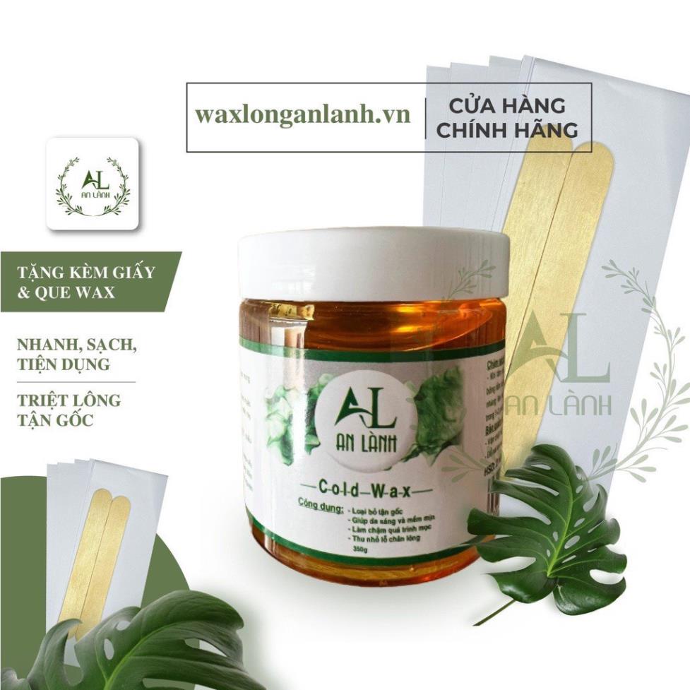 Sáp Wax Lông An Lành 100% Thiên Nhiên (Tặng 50 Tờ Giấy Và Que Wax ).. ...