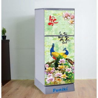 Decal dán tủ lạnh mẫu Xuân 2023