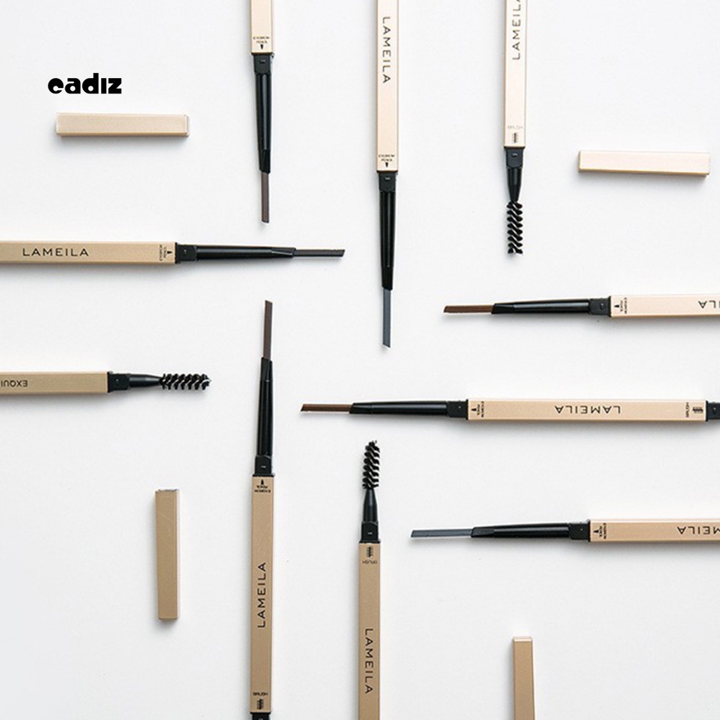 Bút Kẻ Lông Mày 3D Hai Đầu 0.1g Chống Thấm Nước Trang Điểm Dự Tiệc