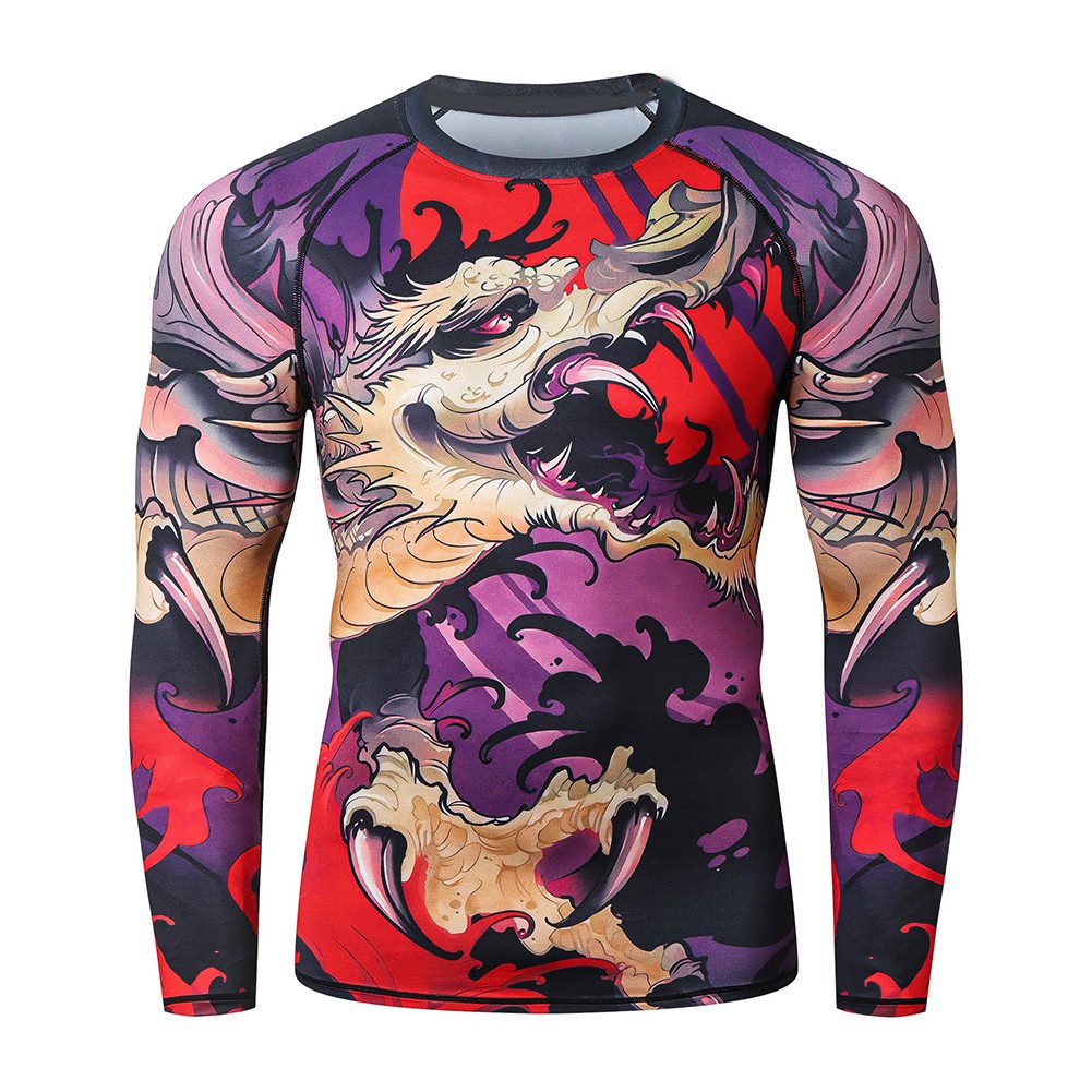 Lafroi Áo Bơi Nén Tay Dài Chống Nắng UV-CLY08C  Cho Nam