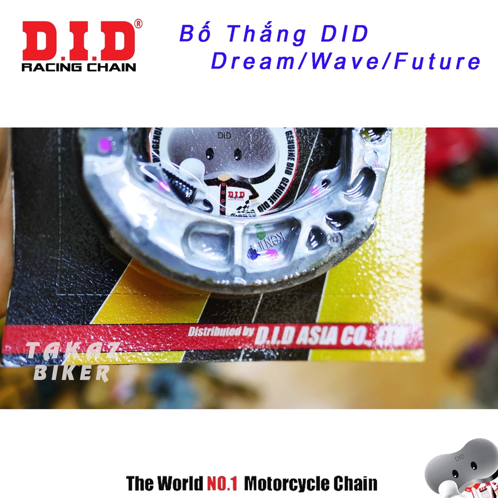 Bố đùm DID dùng cho xe Dream - Wave - Future 1 - Future 125 - RS100-110