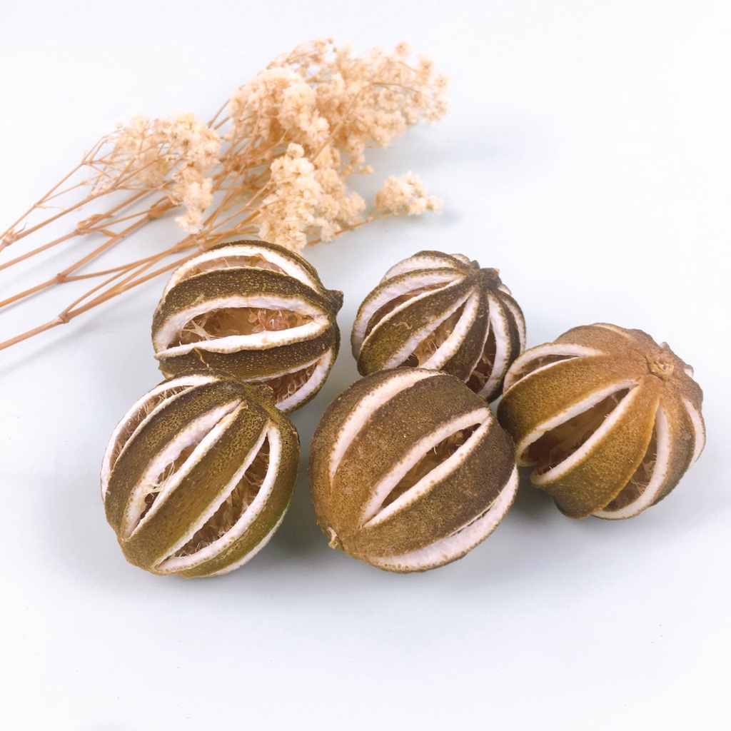 Trái chanh khô decor trang noel trang trí cây thông vòng nguyệt quế độc lạ