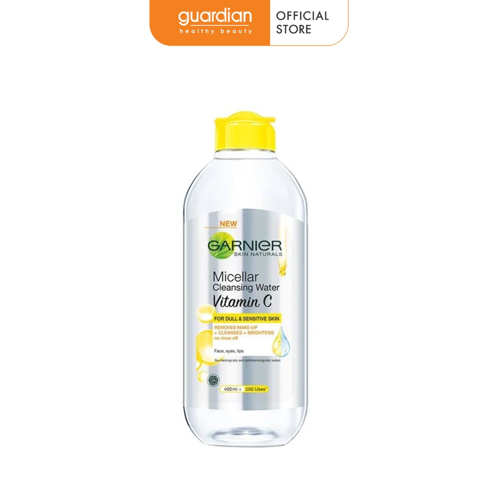 Nước làm sạch và tẩy trang dưỡng sáng da Garnier Micellar Water Vitamin C 400ml