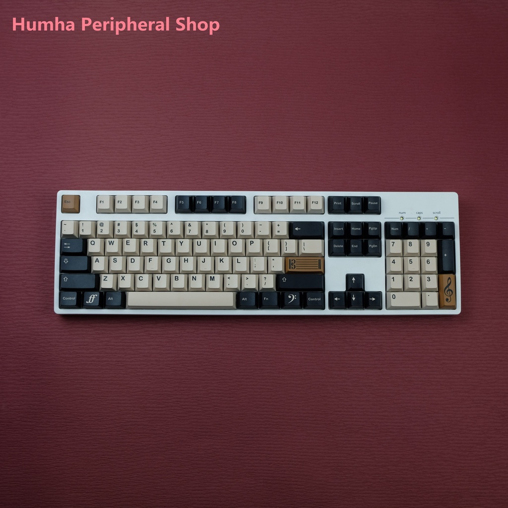 Bàn Phím Cơ Humha Maestro 140 Phím Chất Liệu PBT Nhuộm Màu Độc Đáo