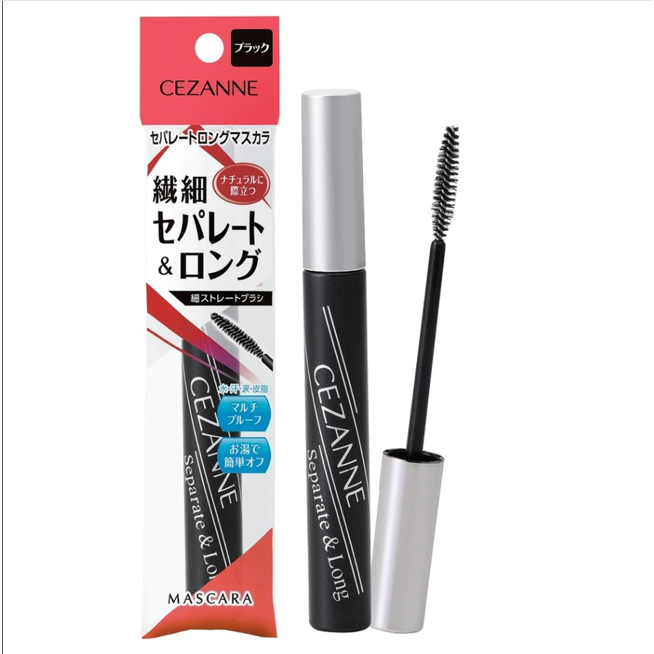 Mascara Cezanne Separate Long Nhật Bản Làm Dài Và Cong Mi 5g