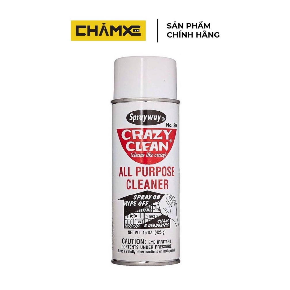 Dung Dịch Tẩy Vết Bẩn Đa Năng - Crazy Clean All Purpose Cleaner
