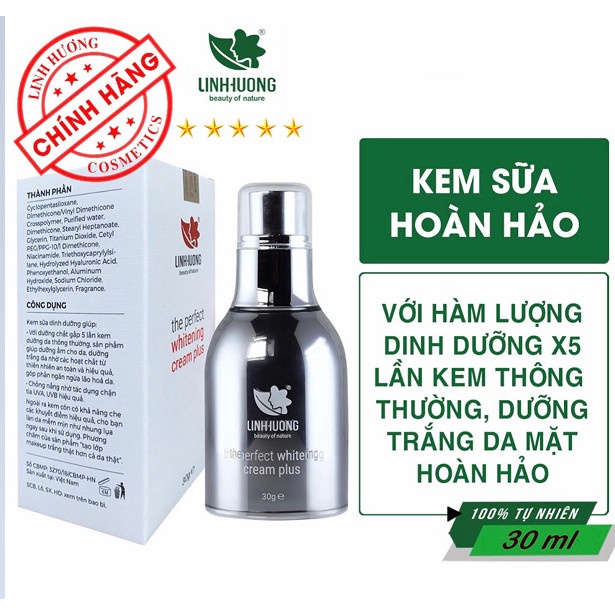 Kem Sữa Dưỡng Da Linh Hương Chính Hãng, Cam Kết Hoàn Tiền