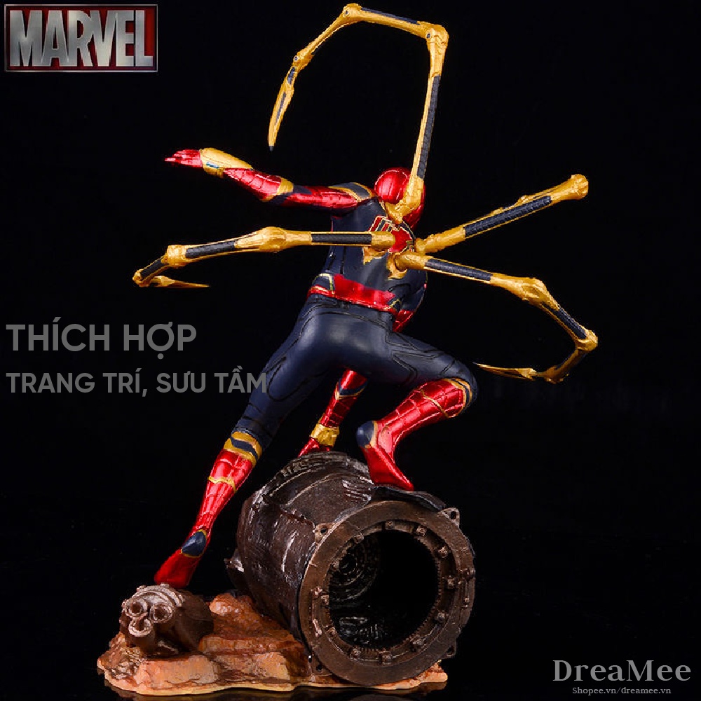 Mô Hình Spider Man Infinity War ARTFX (Cao 20cm) - Mô hình nhân vật người nhện Spider Man siêu đẹp - Dreamee