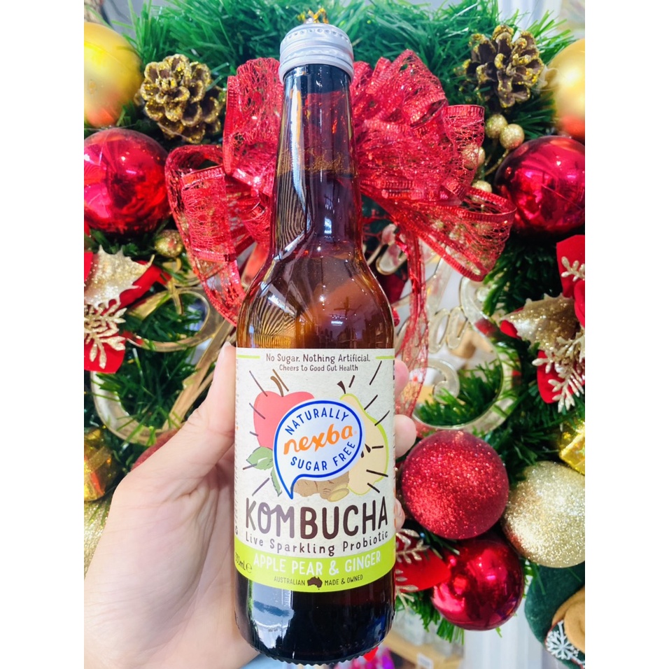 Nước uống lên men Kombucha Nexba các vị 330ml