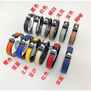 Vòng tay mặt chữ samurai h màu đen thiết kế mới thời trang dành cho cặp đôi