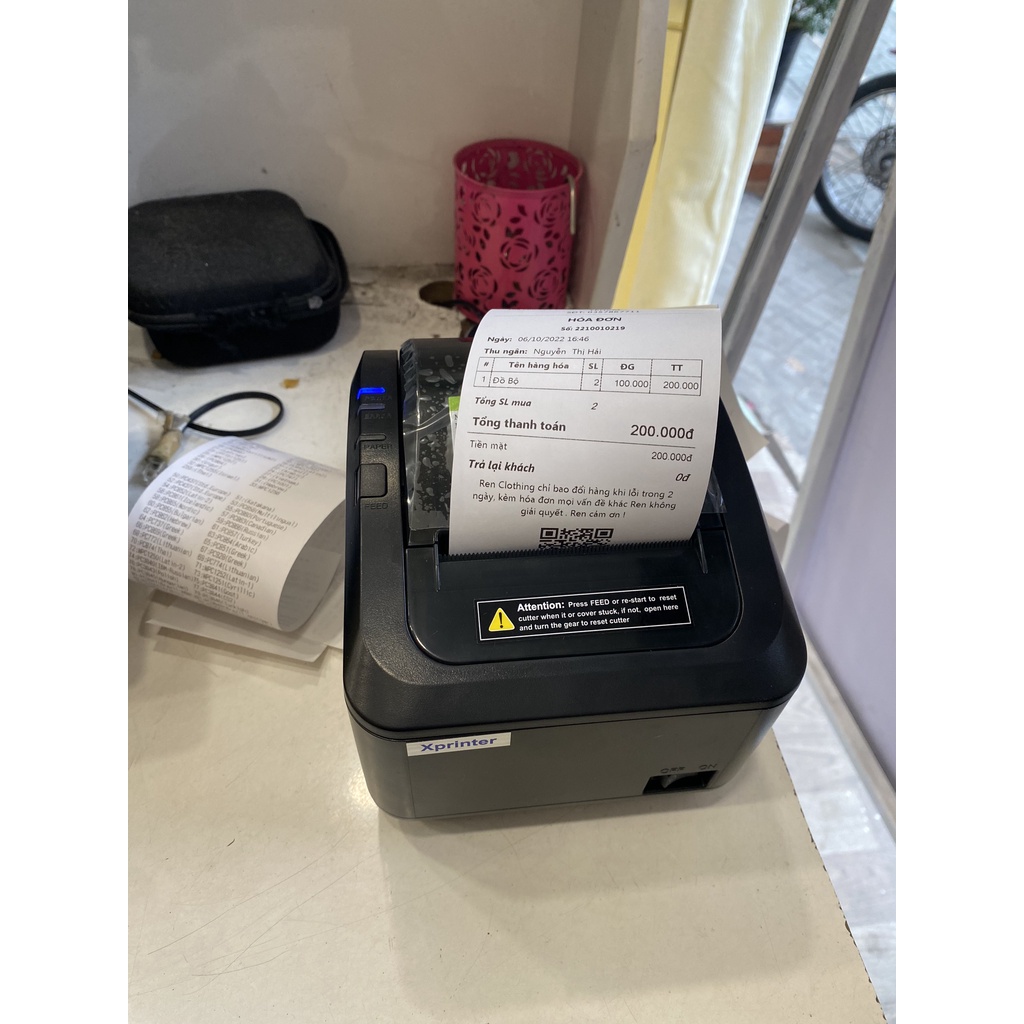 MÁY IN BẾP, MÁY IN BÁO CHẾ BIẾN Xprinter K200L