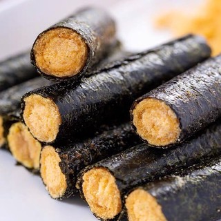8 gói rong biển cuộn trứng muối gói 100 thanh