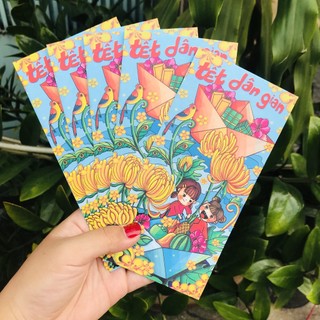 Bộ 6 bao lì xì Tết dân gian