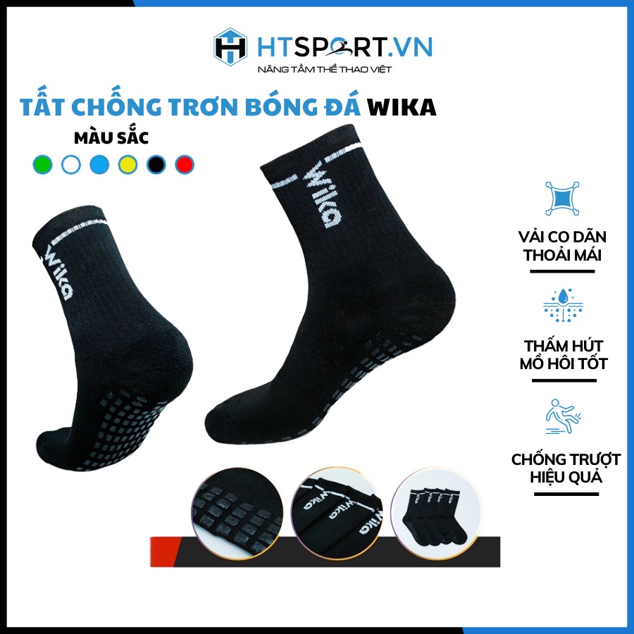 Vớ Đá Bóng, Tất Chống Trơn Bóng Đá Wika, Vớ Chống Trượt Đá Banh Chính Hãng