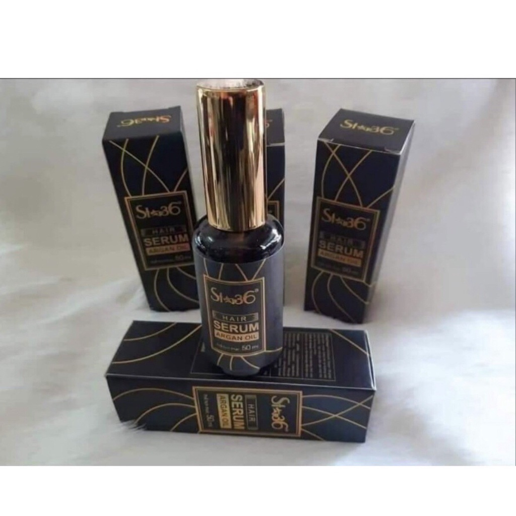 Serum dưỡng tóc ARGAN OIL STAR36 50ml - màu đen