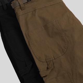 Quần Slim Khaki with Pocket - Black