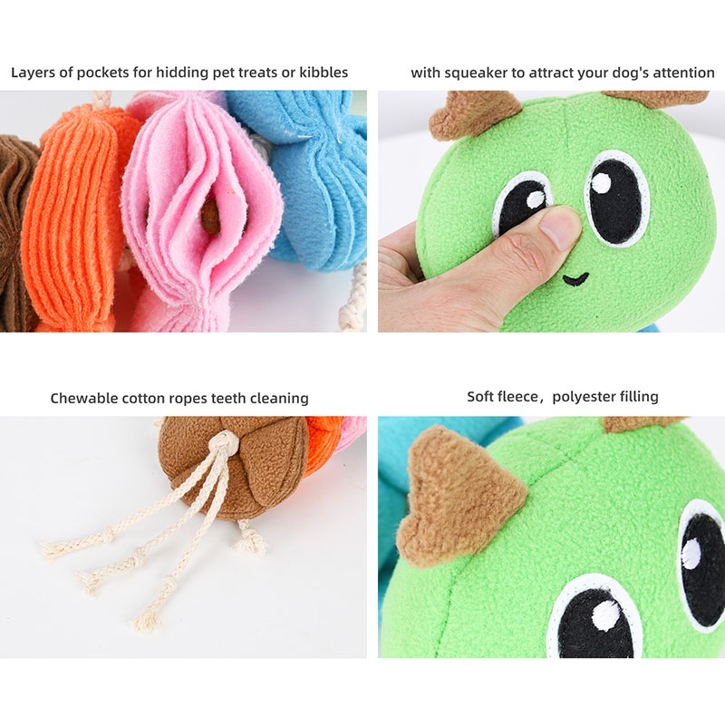 HamshMoc Đồ Chơi Nhồi Bông Hình Dùng Huấn Luyện Chó Trong Nhà