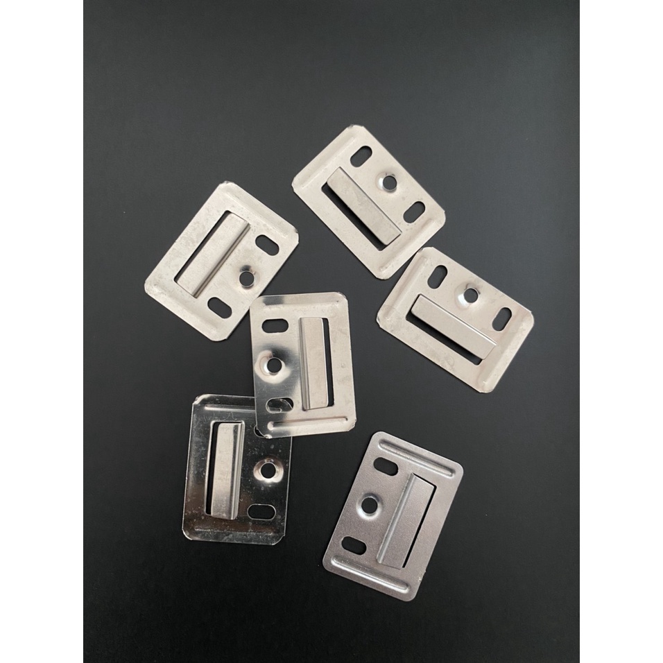 Bát kẹp liên kết, kẹp cố định, bát kẹp, nẹp liên kết tấm nano, nẹp kim loại, ke inox, ke liên kết tấm nano, lam nhựa
