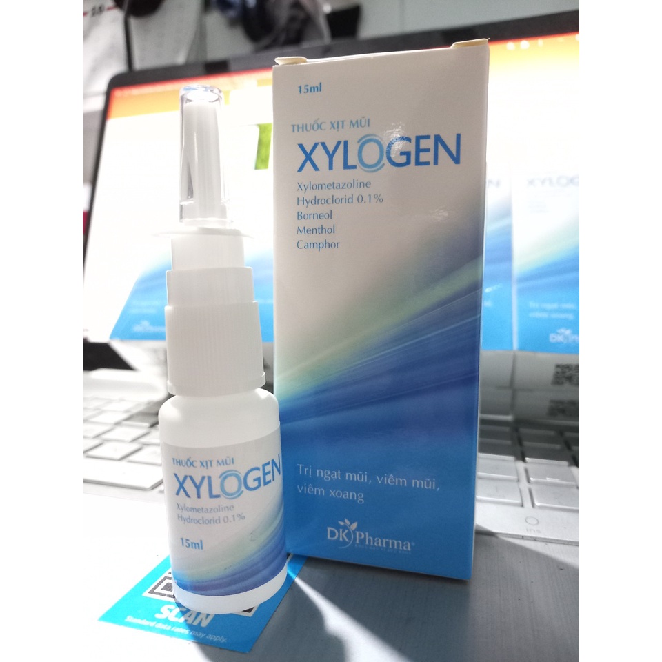 Combo 10 chai_Dung dịch xịt mũi XYLOGEN Dược Khoa - Giúp thông thoáng mũi
